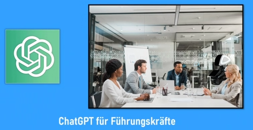 Video: In diesem Video werden wichtige Grundlagen und spannende Funktionen von ChatGPT im Führungskontext vorgestellt. Sie lernen vielseitige Anwendungsmöglichkeiten des KI-Chatbots kennen und Sie erfahren, wie Sie diese innovative Technologie zu Ihrem Vorteil einsetzen können. Zudem wird erörtert, warum ein kritischer Umgang wichtig ist.