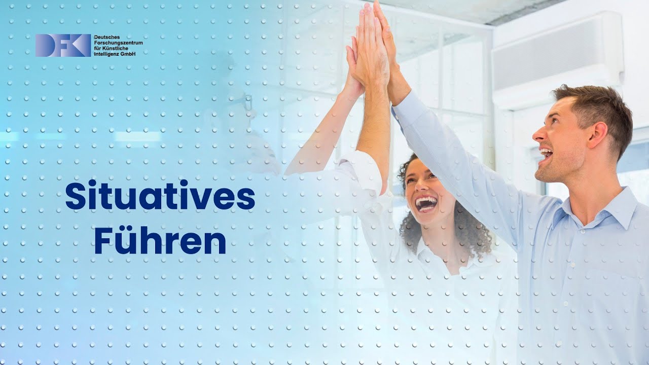 Video: Für einen erfolgreichen KI-Technologietransfer sollte der Focus im Führungsmanagement auf agile Führungsansätze gelegt werden. Deshalb stellen wir Ihnen in diesem Video beispielhaft den Situativen Führungsstil vor. Erfahren Sie, worin die Vorteile des Führungsstils liegen und worauf bei der Umsetzung zu achten ist.