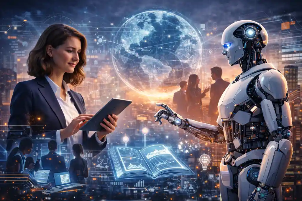 Fokus der Arbeit Wirkung von Innovationstechnologien auf menschliches Agieren und Zusammenarbeit sowie KI-basierte Systeme zur Gestaltung von Bildungs- und Arbeitsprozessen.