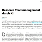 Besseres Teammanagement durch KI