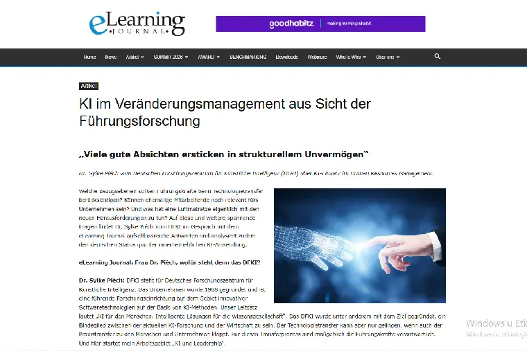 KI im Veränderungsmanagement: Was Führung jetzt verstehen muss